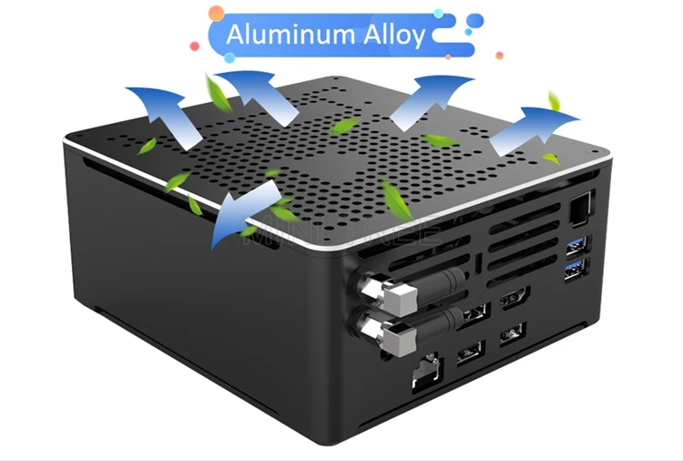S210H Desktop Mini Computer with Xeon W-10885M Processor