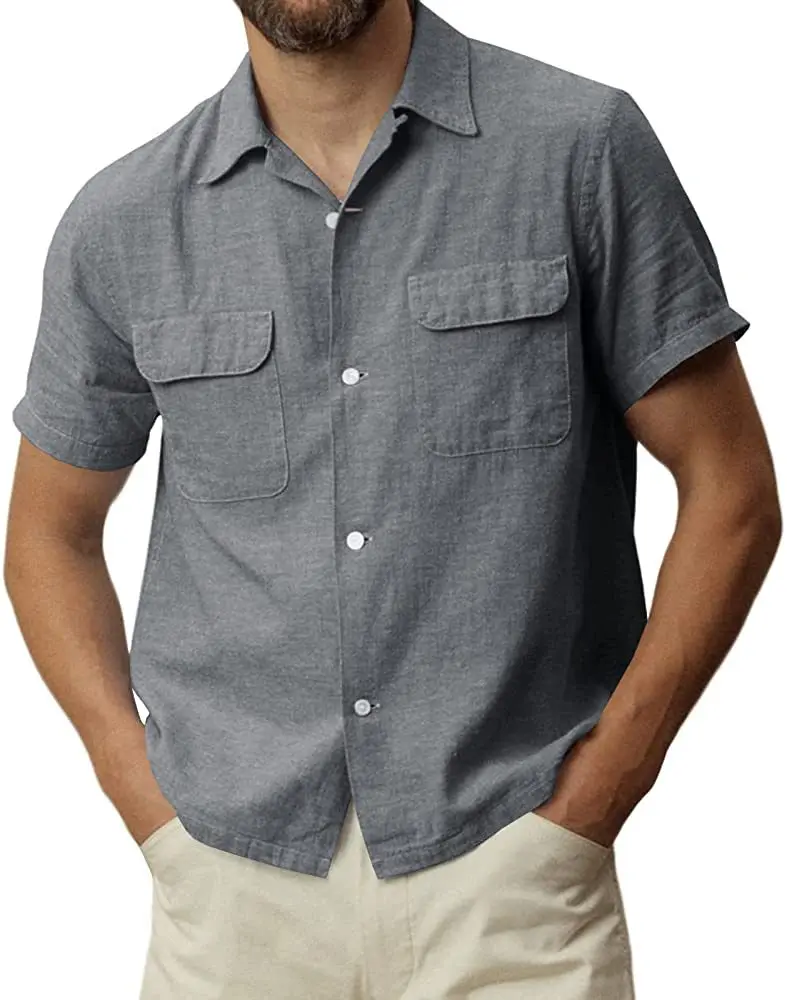 big w mens linen shirt