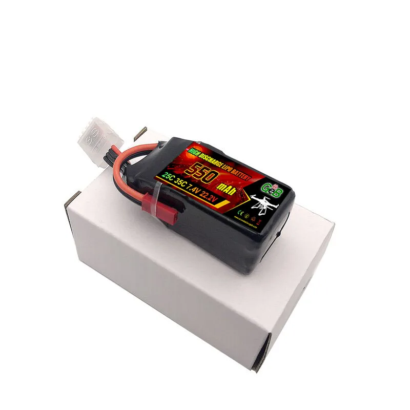 GEB Drone Battery 3.7v  7.4V 22.2V 550mah Lithium Battery for Drone