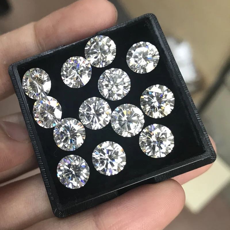 Lab Grown White Moissanite Diamond Price per Carat