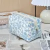 Blue flowers on white background-free size