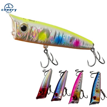 CHEERY Metal Water-spraying Wave Crawling Floating Lure Bass Mandarin Fish Snakehead Saltwater Fish Trout Surface Noise – Metal Jig – view 2