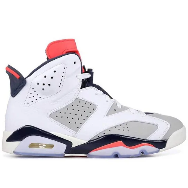 Высококачественная Мужская баскетбольная обувь бренда AJ6 Ретро 6 Трэвис Скоттс спортивная обувь мужские тренировочные спортивные кроссовки