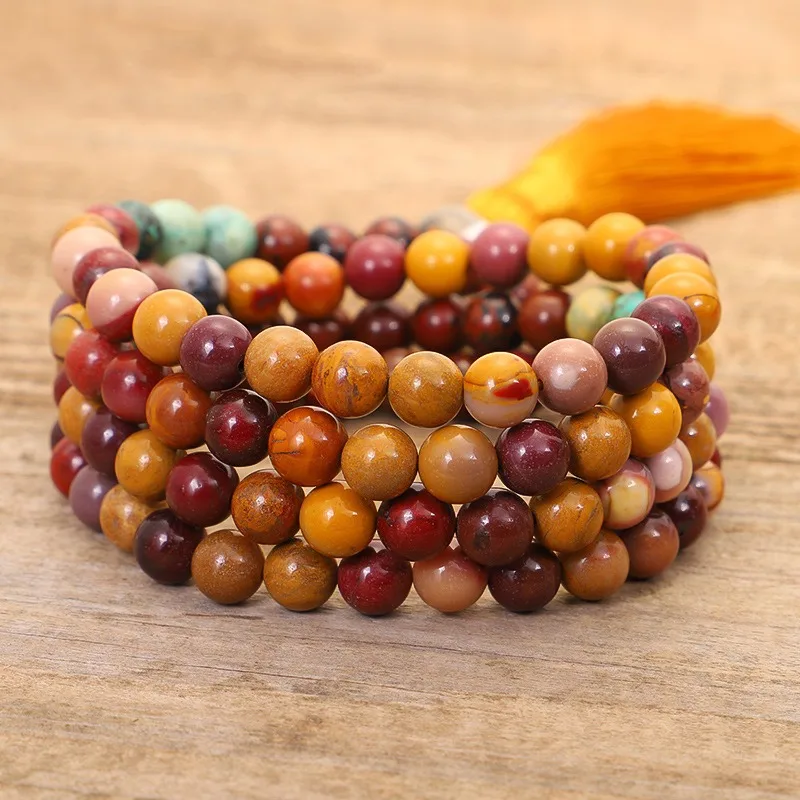 Gemstone Healing Mookaite Bracelet offers Duo