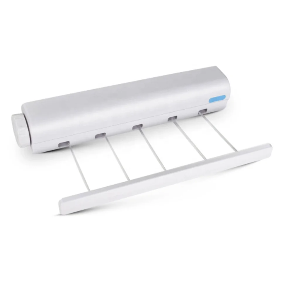 Automatic Extension Retractable 4-Rope 5-Rope Clothes Drying Racks Spring Drying Towel Racks for Laundry for Indoor Outdoor Use
