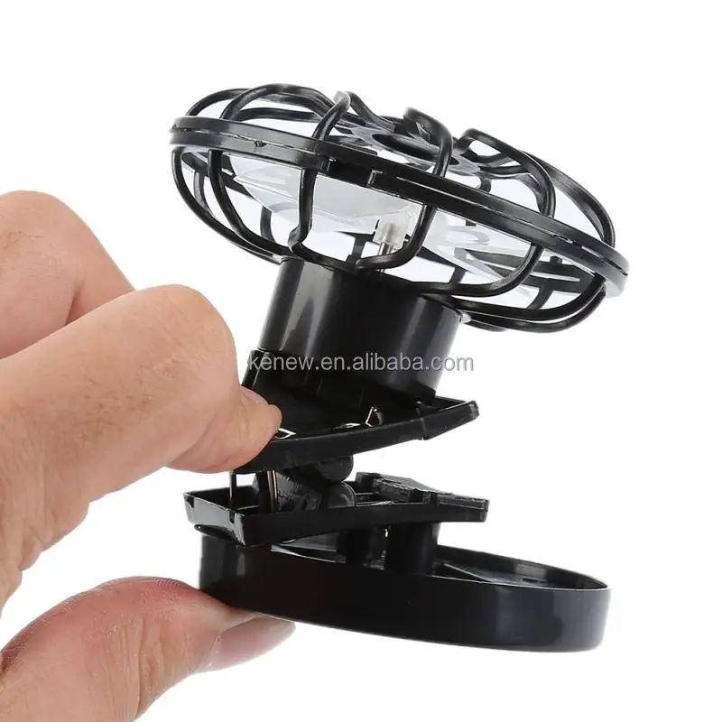 Outdoor Clip On Hat Cap Mini Portable Solar Fan