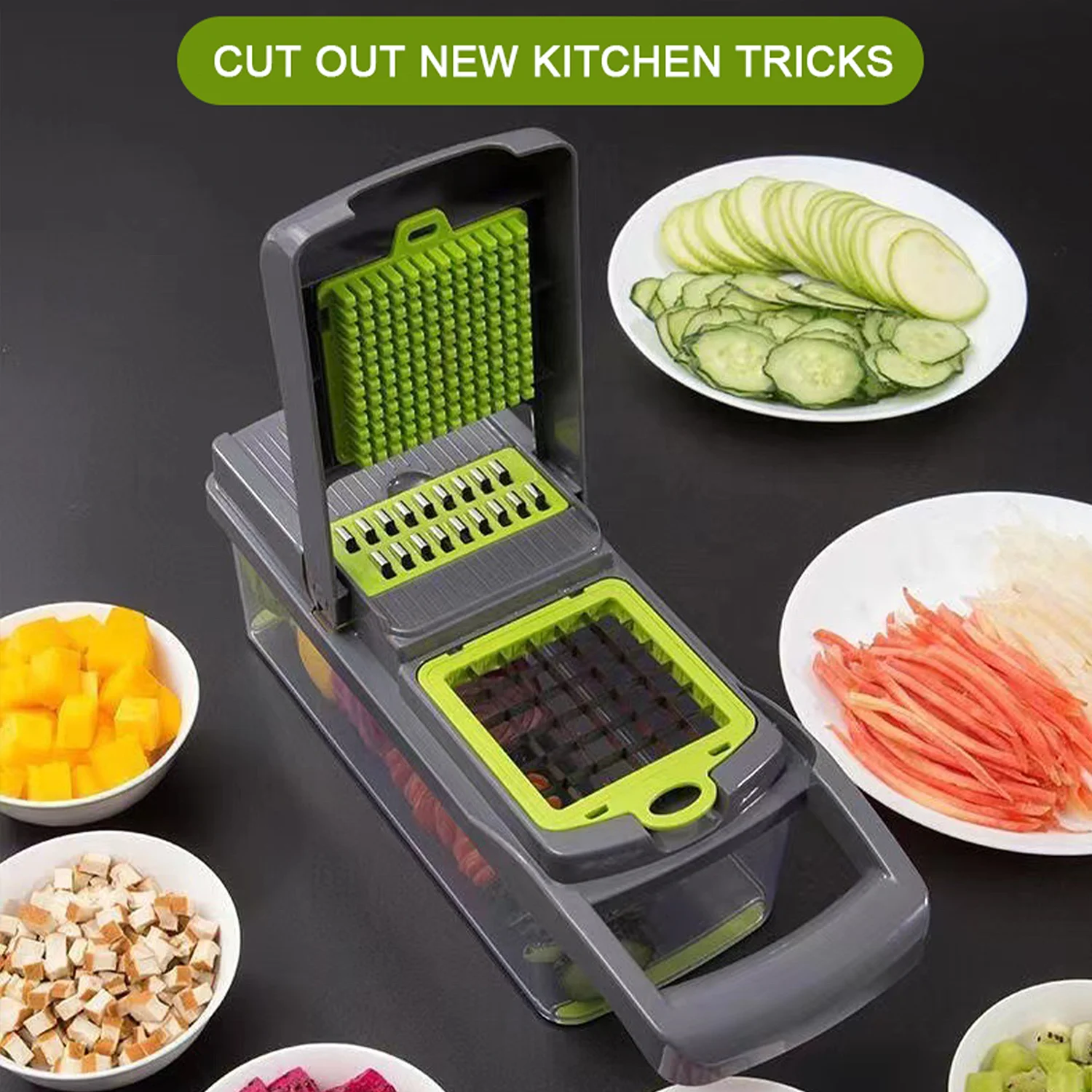 14 in 1 Vegetable Chopper - Efficient Cutting Solutions