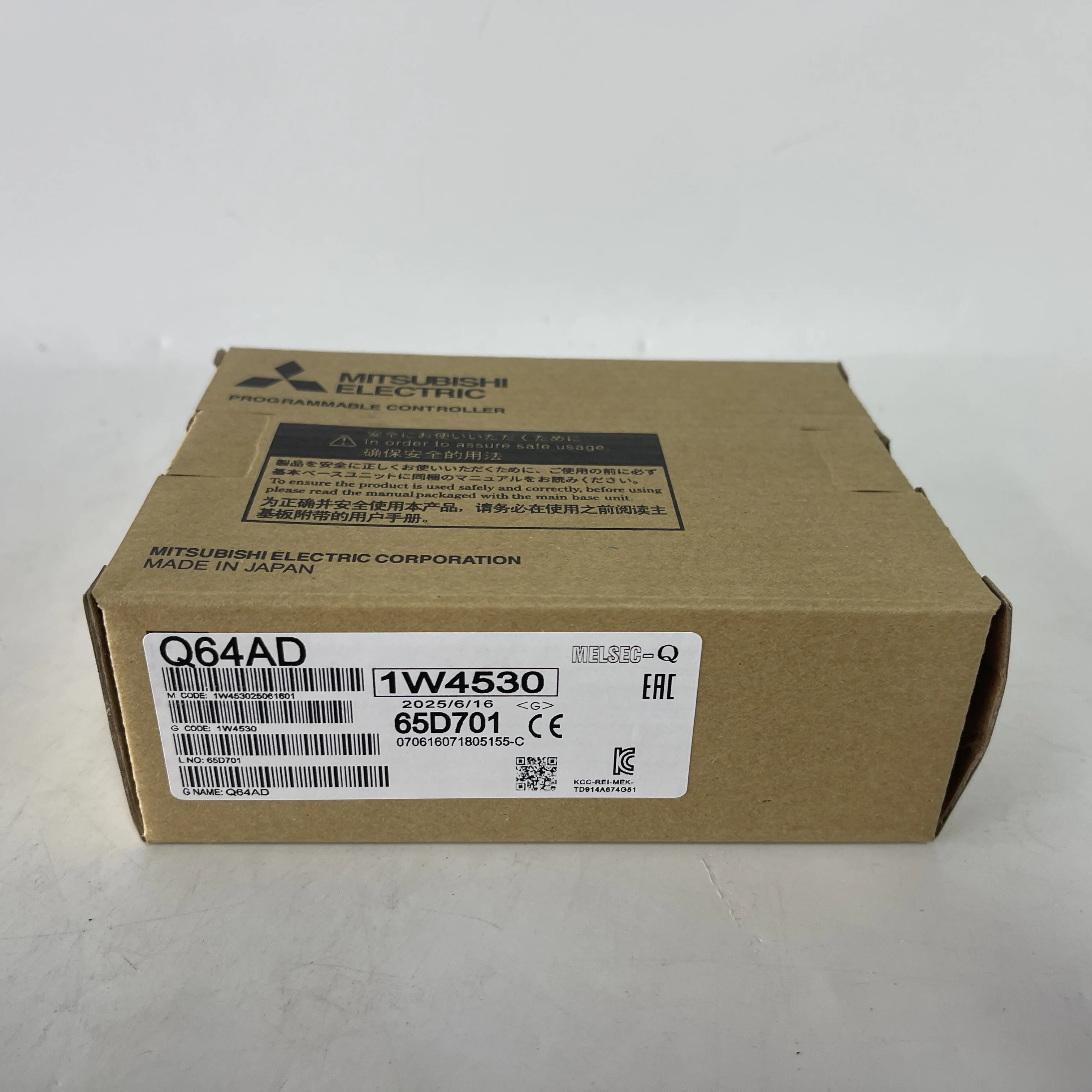 MITSUBISHI Analog Input PLC Module (MELSEC-Q Series) Q64AD MITSUBISHI Analog Input PLC Module (MELSEC-Q Series) Q64AD