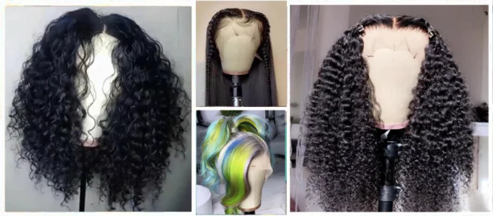 Набор! Голова манекена 21, 22, 23 дюйма, голова парика из холщовой ткани, дисплей с подставкой 160 см, штатив для дисплея причесок, в наличии