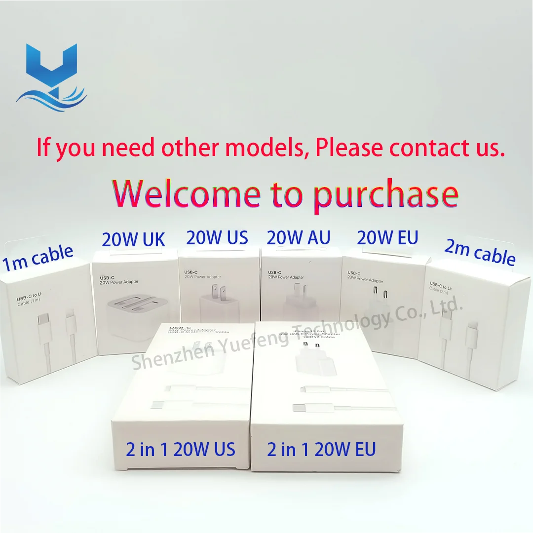 Заводской 20 Вт Кабель для быстрой зарядки, адаптер питания, зарядное устройство для телефона iPhone 13, зарядное устройство для телефона