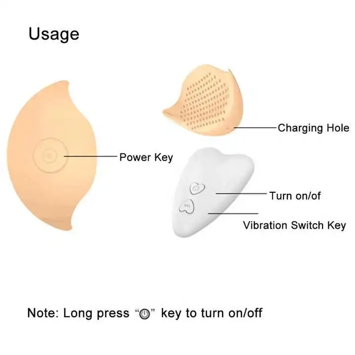 Breast Massage Stimulator Wireless Remote Control Female Vibration Breast Patch Flirting Dredge Breast Vibrators Orgasm Sex Toys_voghion.com