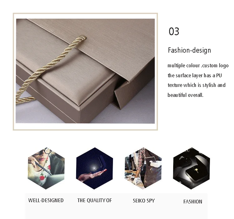 Jewelry Box Luxury Earring Bracelet Necklace Ring Box Jewelry Packaging Wholesale Custom Logo Leather Pu Leather Pendant Box