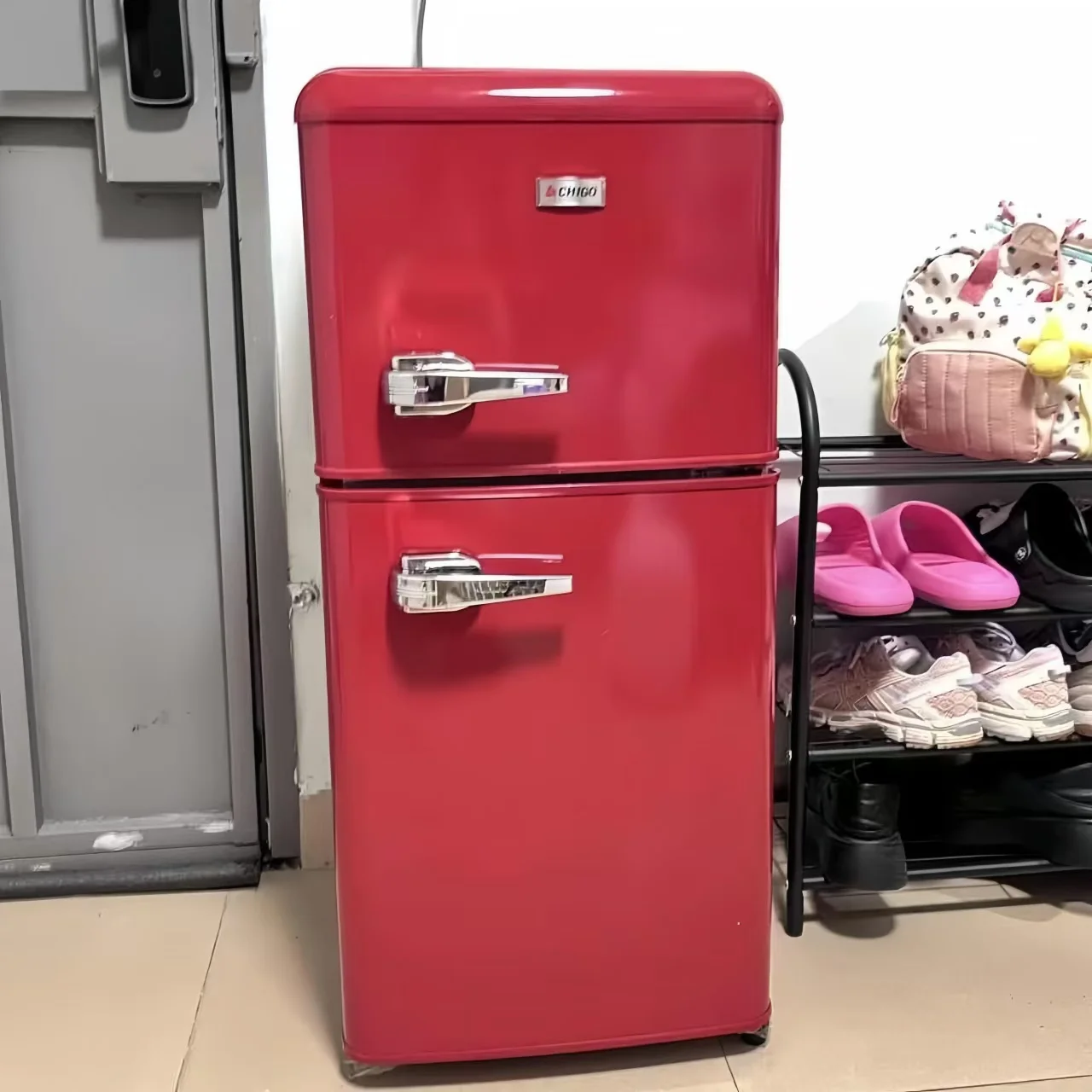 冷凍冷蔵庫トップ72Lレトロスタイル小型冷蔵庫| Alibaba.com