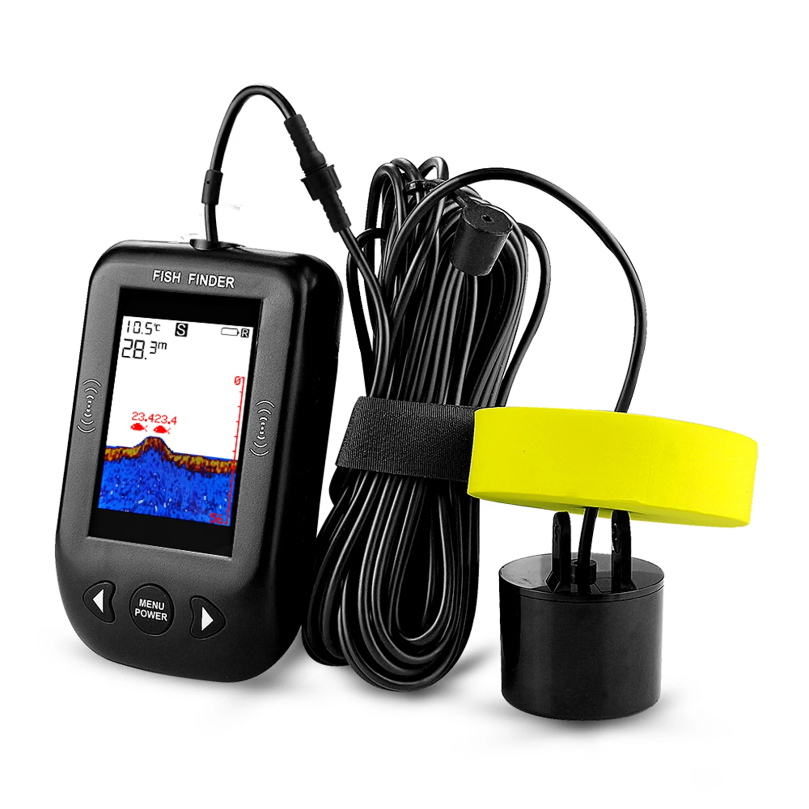 hand held fish finders Finder | PRO Turbid Water Sonar Fish Finder Handheld Fish
