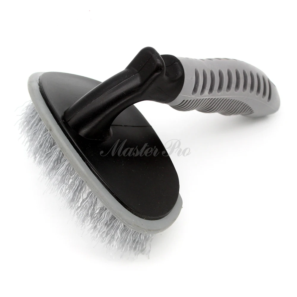 Master M71071 Auto & Car Wash Brushes Chemical Resistant Stiff Bristles Tire Cleaning Brushes wi