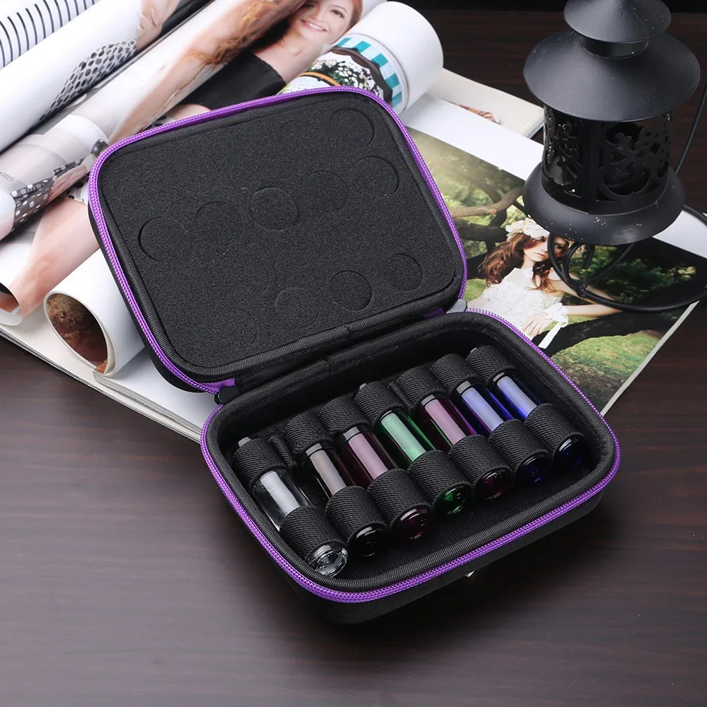 Portable EVA Essential Oil Bag Essential Oil Storage Bag Nail Polish Organizer Organizer Tote Bag