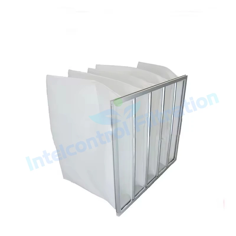 G4 F6 F7 F8 Air Conditioning Bag Filter Medium Efficient Pocket Filter ...