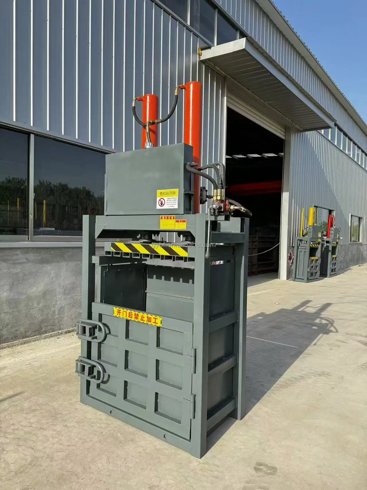 中国工厂价格废金属液压打包机废塑料打包机二手衣服液压打包机