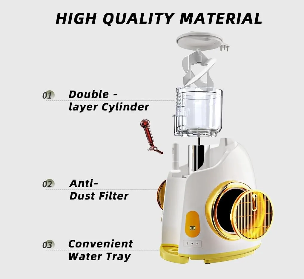 Donper Ice Cream Maker Machine Automatic Ice Cream Maker With Builtin