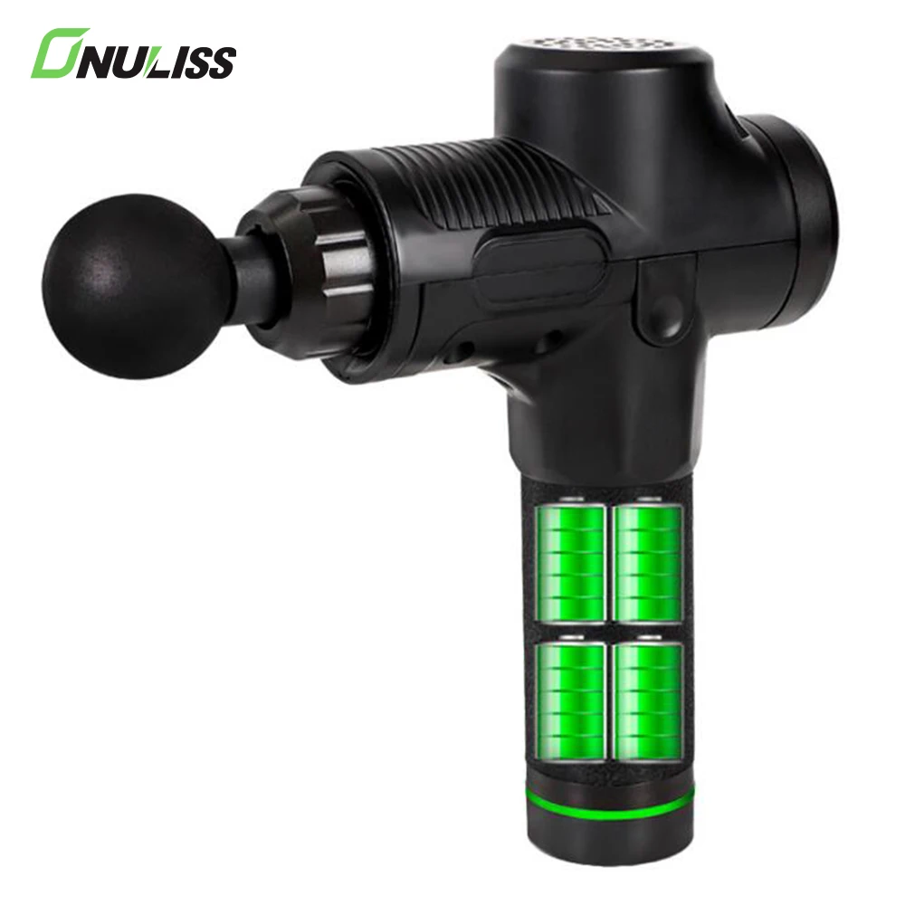 Percussion Rohs Powerful Hand Held Speed Gun Massager Massagepistol Pistolet De Impulse Massage Vibration Muscle Massage Gun
