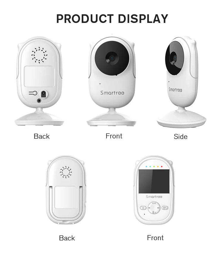 Newborn/babymonitor Night Vision 6 Feet Distance Fhd Wireless Indoor