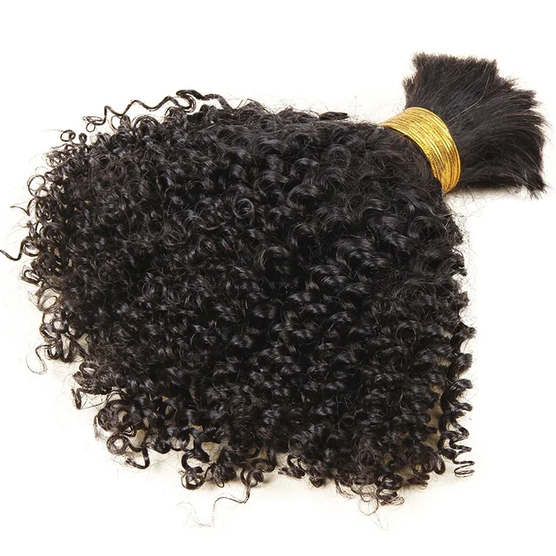 Păr uman scurt, creț, afro, pentru împletituri, extensii de păr Remy mongol_voghion.com