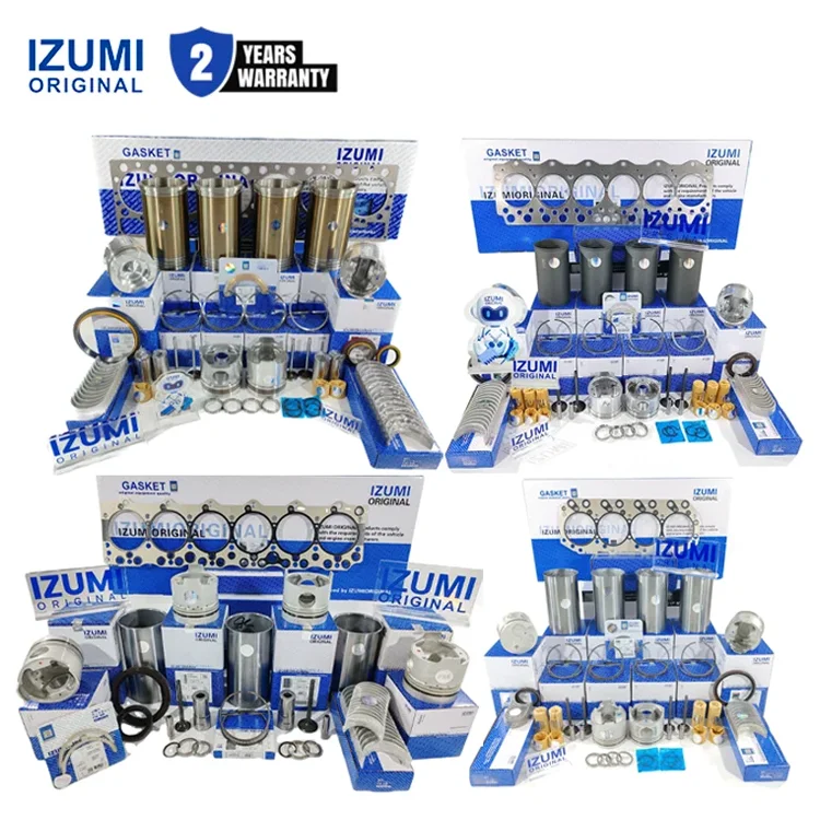 IZUMI Büyük Bakım Seti – 404D-22, 4.236, 1006, 1004, 1004D, 1103, AD3.152, 3054 (Perkins için) Büyük Bakım Seti, Motor Parçaları ve Tamir Seti