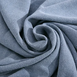 Customized color 36M/M sand wash satin silk heavy blackout curtain fabric silk NO 2