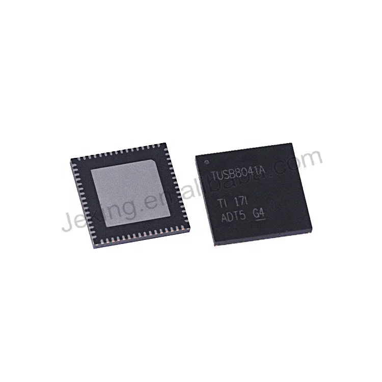 Jeking USB Interface IC 4-port SuperSpeed 5-Gbps USB 3.1 hub 64-VQFN 0 to 70 TUSB8041ARGC