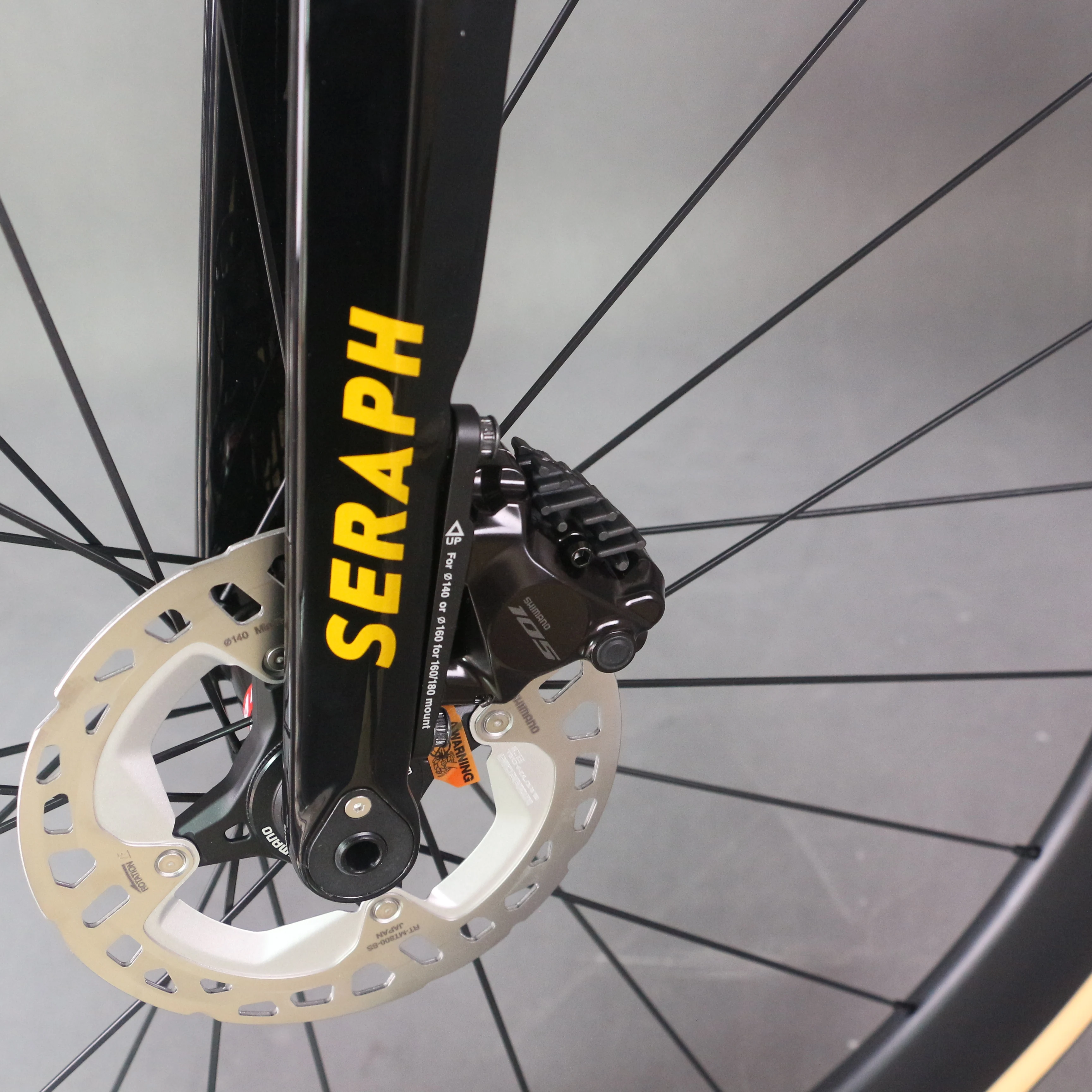 SERAPH Complete Carbon Road Bike with Disc Brake & Carbon