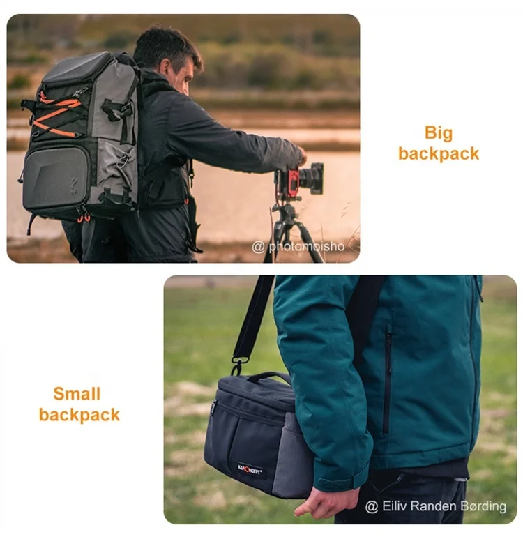 K&F Concept Video Camera Bags Ultimate Photography Gear