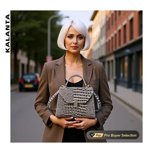 KALANTA Star Handbags Minimal Fashion Elegant Wholesale Mujer Flap Shoulder Pattern Style Ladies Affordable