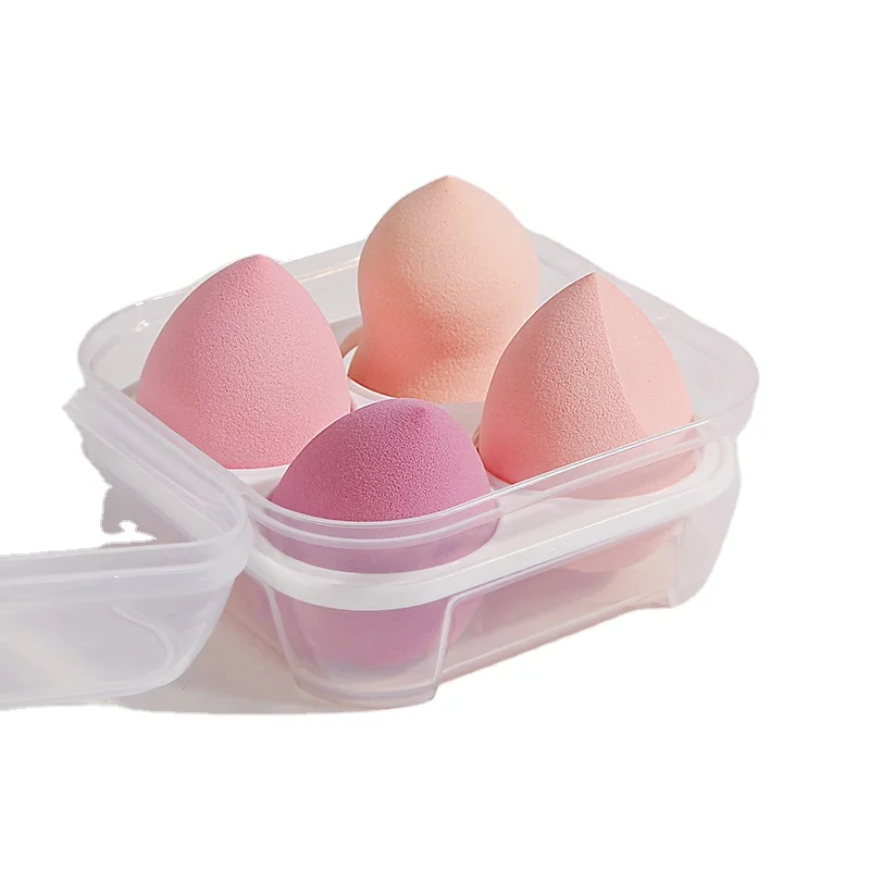 16 различных цветов оптовая продажа премиум большой размер супер мягкая косметическая губка блендер 3d Губка для макияжа без