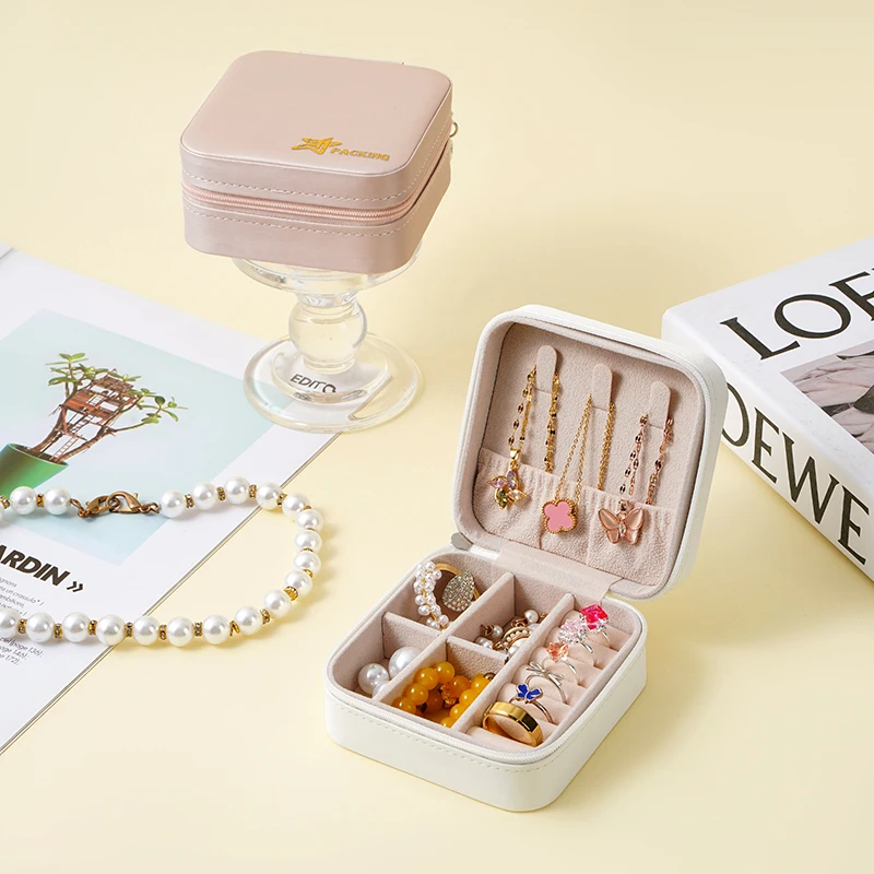 A1 Contemporary Minimalist Zippered Case with Customization for Quiet-luxury Branding and Premier Jewelry Asset