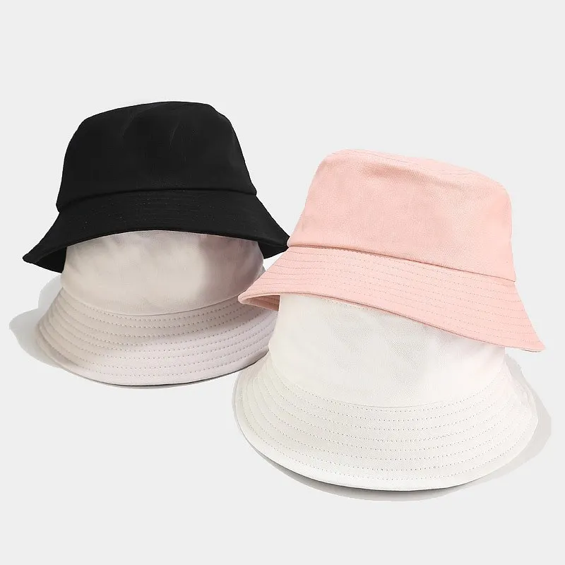 Cotton Bucket Hat Embroidered Flat Top Foldable Unisex S0914fe74f09543089d7fec36fd8ba  main image 3