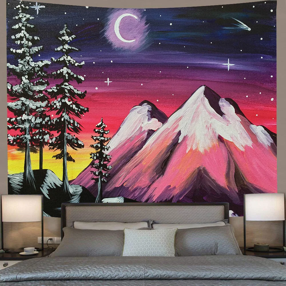 Tool Band Poster Tapestry Tree of Life Wall Hanging Tapestries for Living Room Bedroom Home Blanket