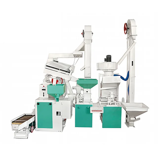 600-800kg/H Complete Rice Milling Machine Automatic Combined Rice Machine Combined Rice Milling Machine