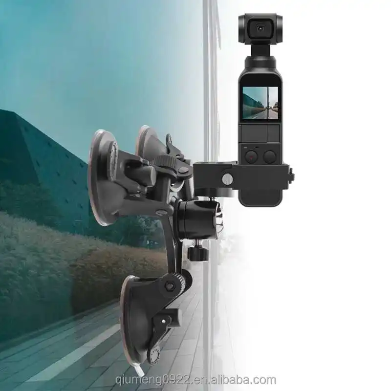 Pare-Brise Support Ventouse de Support de Fixation Voiture pour Caméra DJI  Osmo Action - Accessoire caméscope