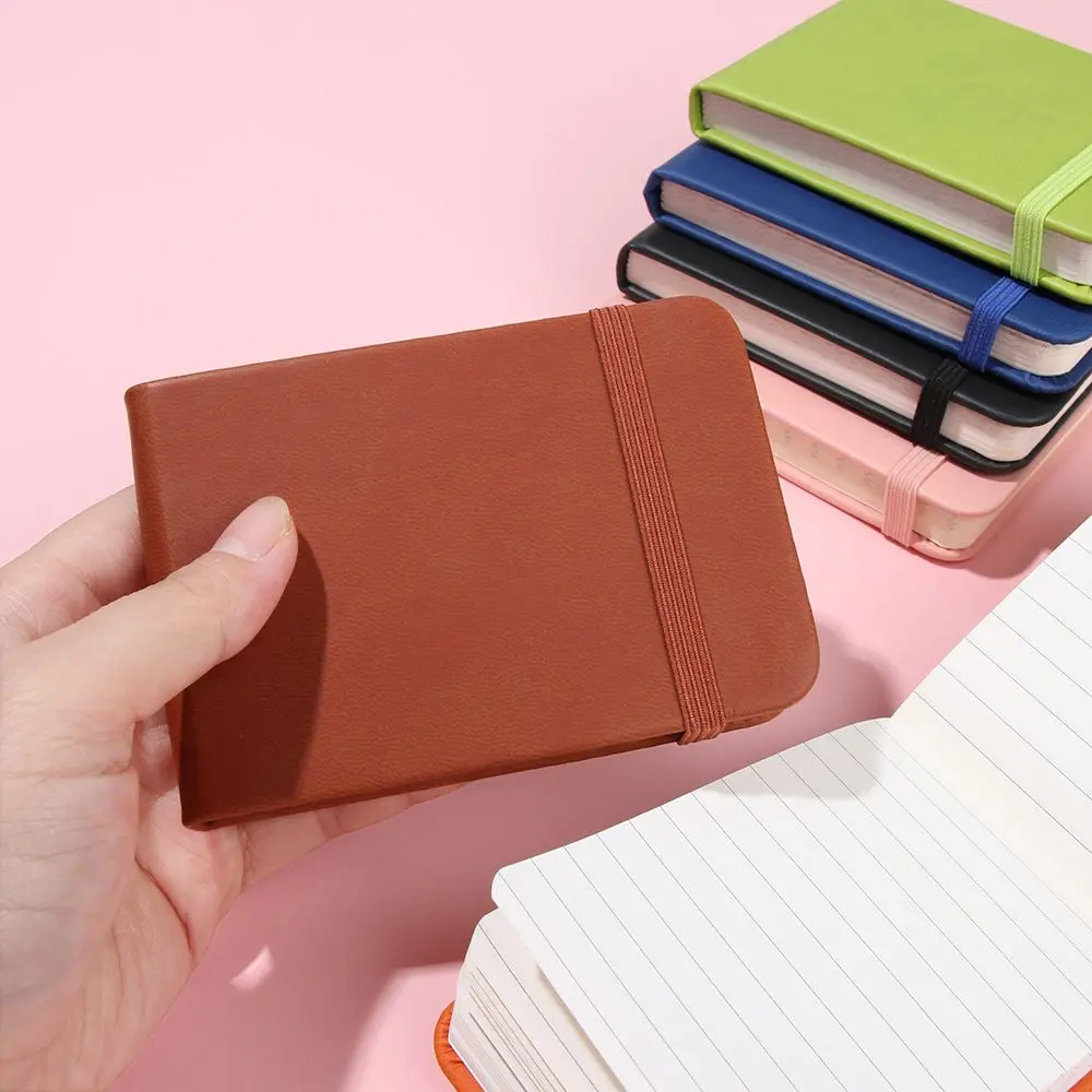 A7 Mini Pocket Weekly Plan Notebook 96 Sheets Notepad Writing Planner Day to Page Stationery Schedule Made of Paper
