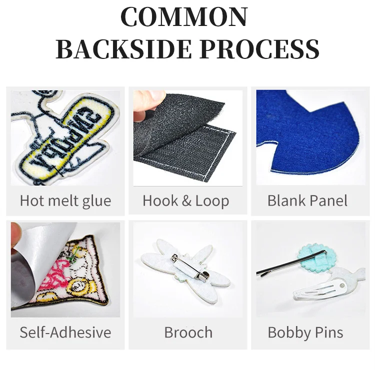 Patch Manufacturer Custom 3d Personalized Embroidery Patches Heat Press