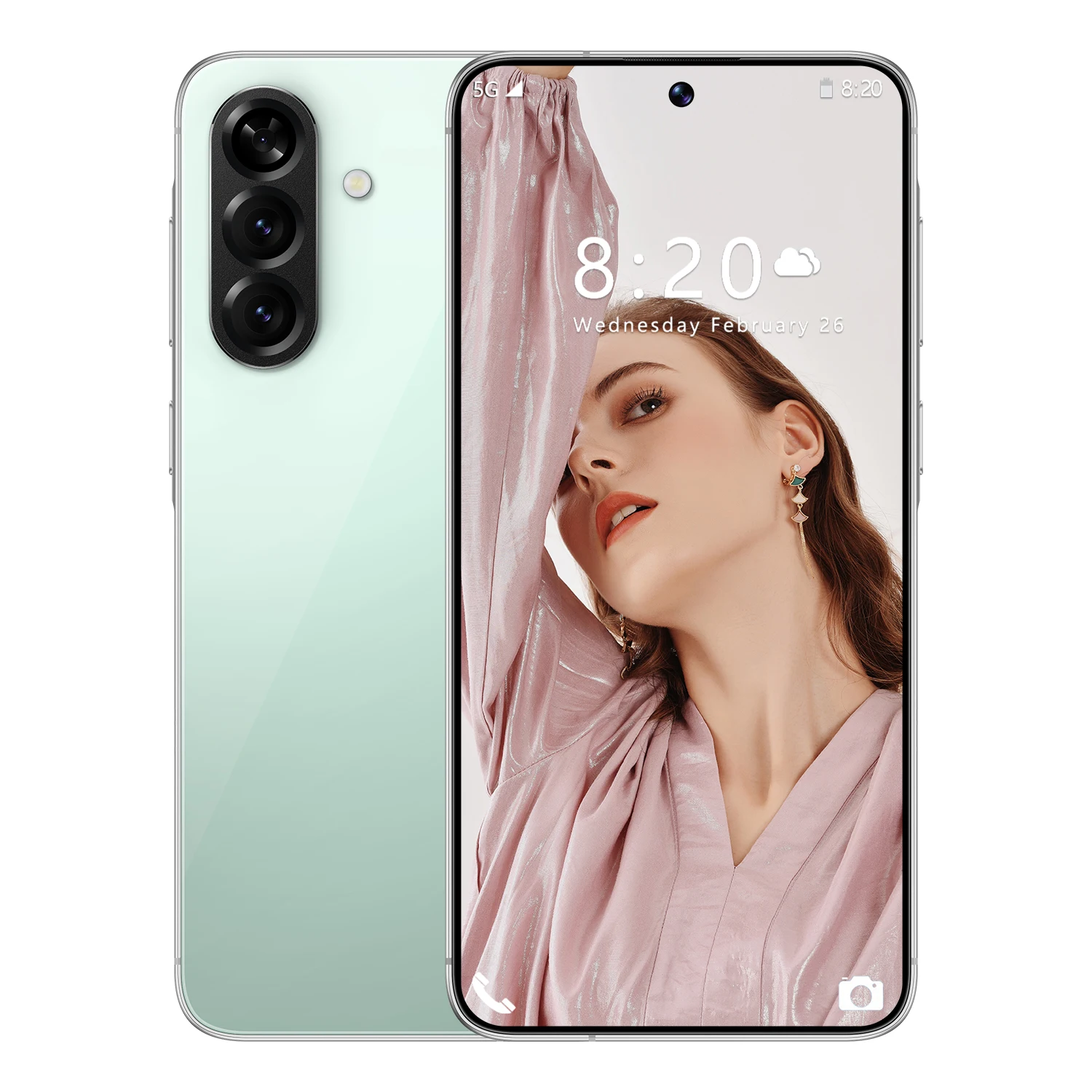 Android 14 Go Edition Dual SIM Smartphone, 1GB RAM 16GB ROM7.3