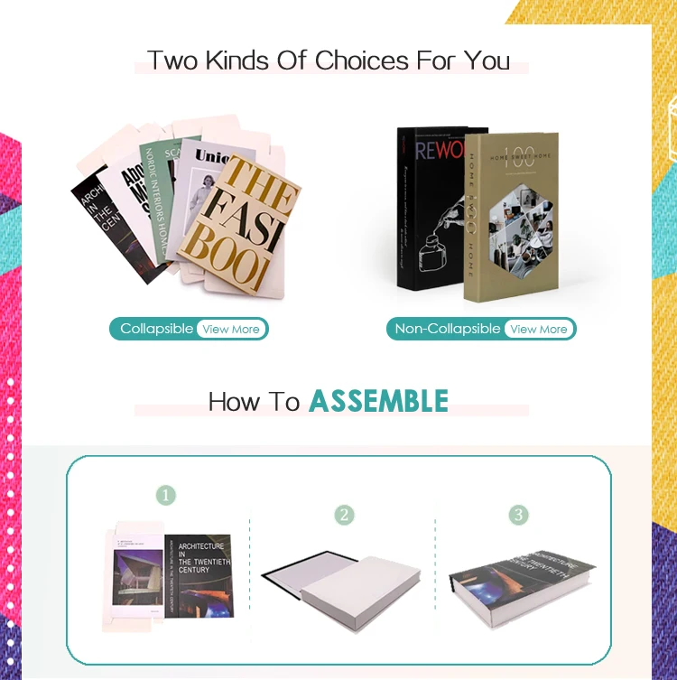 Fake Faux Coffee Table Classic Brands Decoration Book Home Decor Boxes