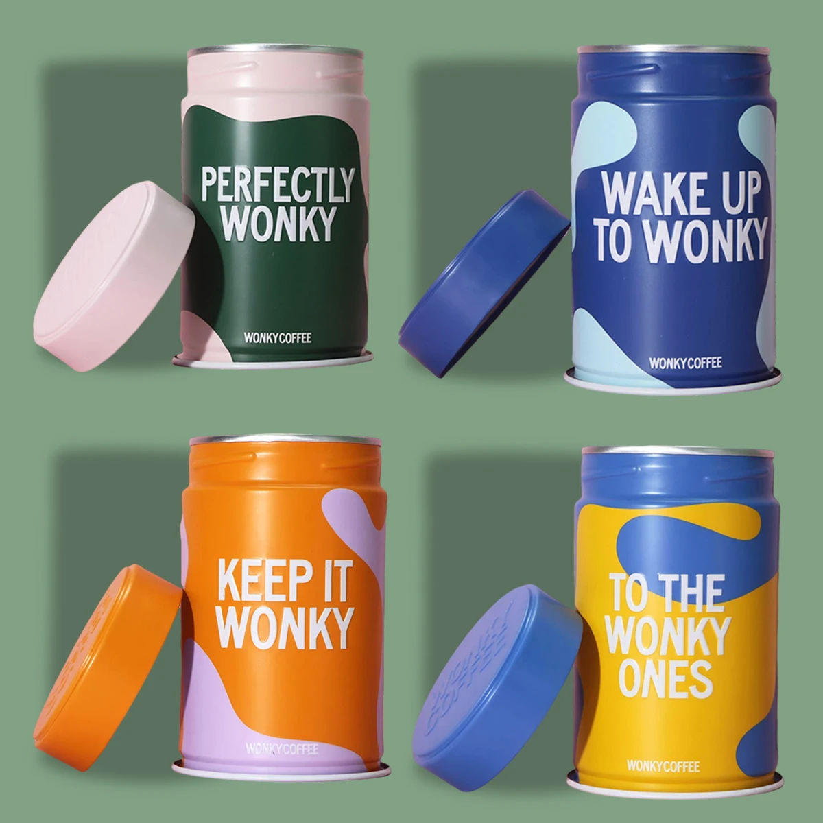 Custom Airtight Food Grade Screw Lid Coffee Tin Box Packaging Metal Tea Tin Canister Eco Friendly Coffee Round Tins with Valve