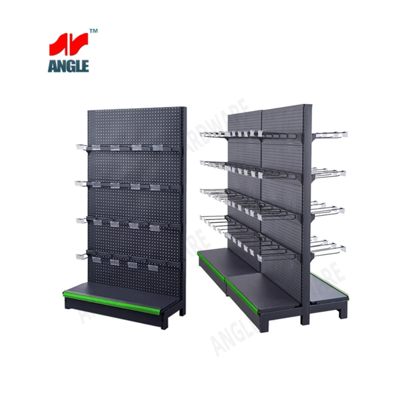 Store Rack Display Supermarket Shelf Factory Direct Gondola Retail Display Racks Supermarket Equipment