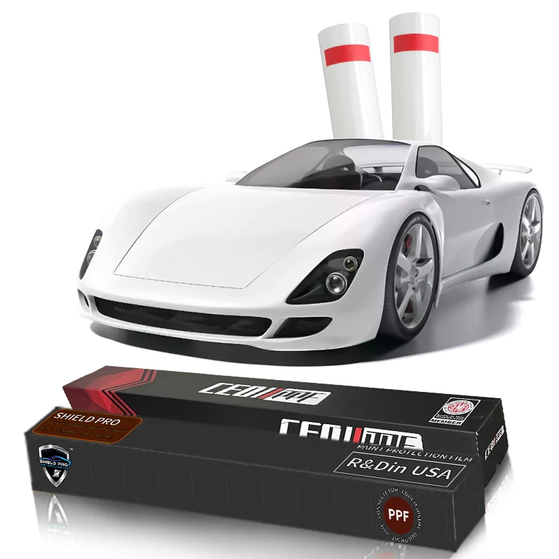 1.52M Width 15M Length Temperature Resistant -40°C to +200°C Car Paint Protection Film PPF Film