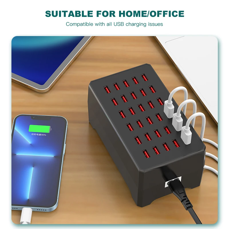 HomeSpot UL Certified USB Wall Charger 5V1A Plug In-Door Power AC Adapter Travel Office Home Use - 1 Pack White - Foto 7