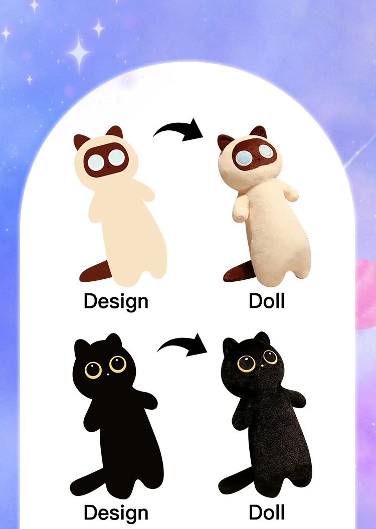 Jellycat Siamese Cat Plush Toy Stefan The Siamese Cat, St■ Animal Plush The Perfect Gift For Grown Ups 11 Inches