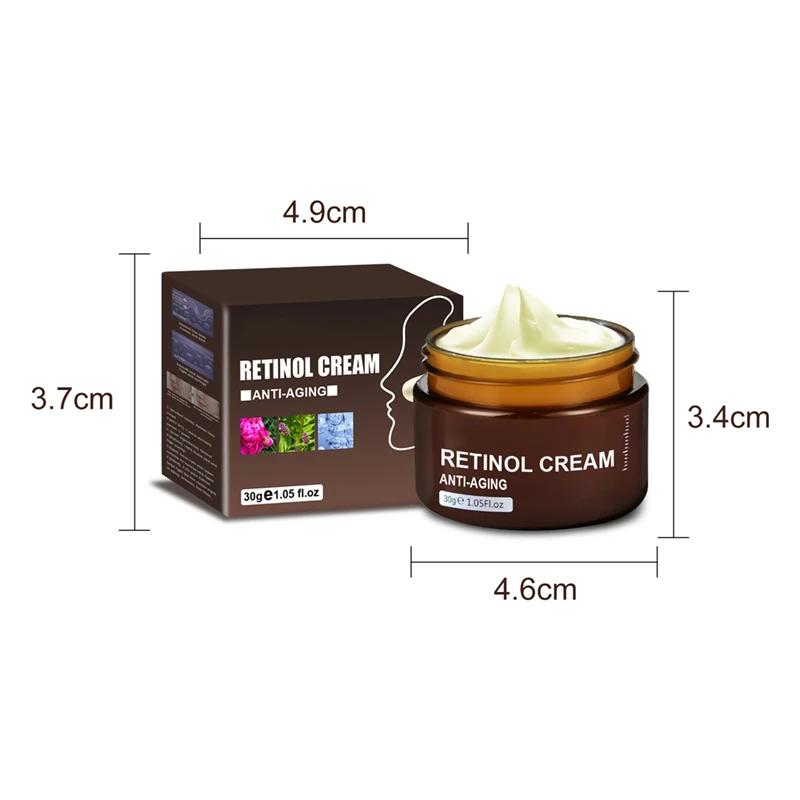 private label organic remove wrinkle hyaluronic acid moisturizer anti aging retinol face cream
