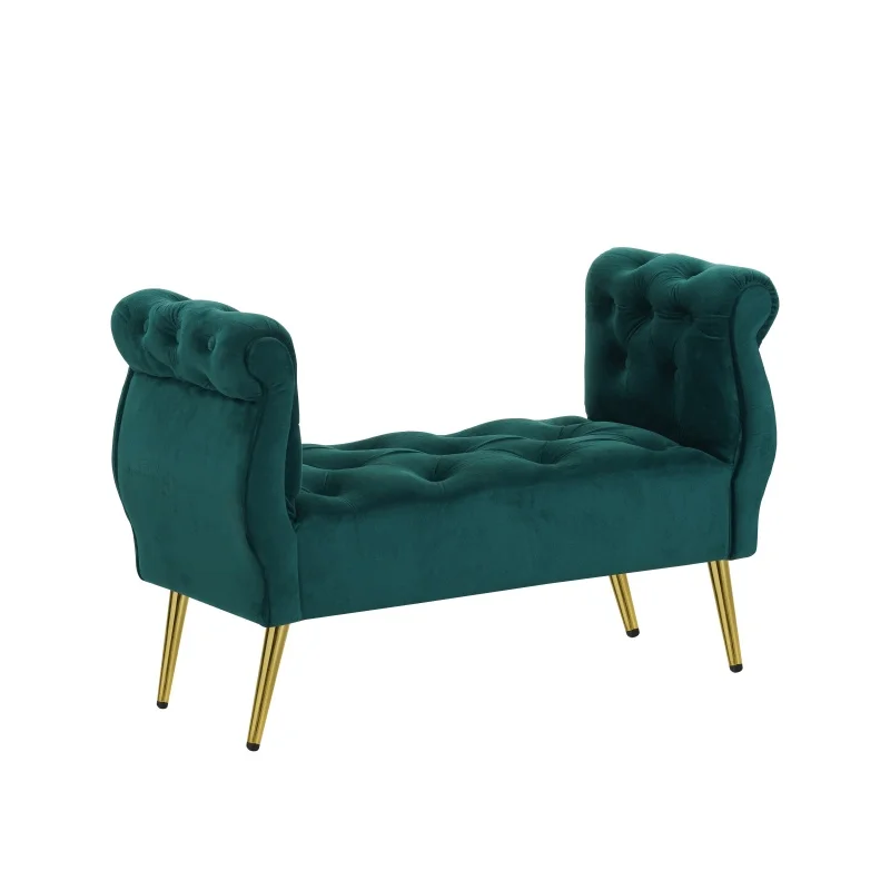 Nordic Commercial Home Using Long Sofa Velvet Shoe Chair Changing Stool Ottoman