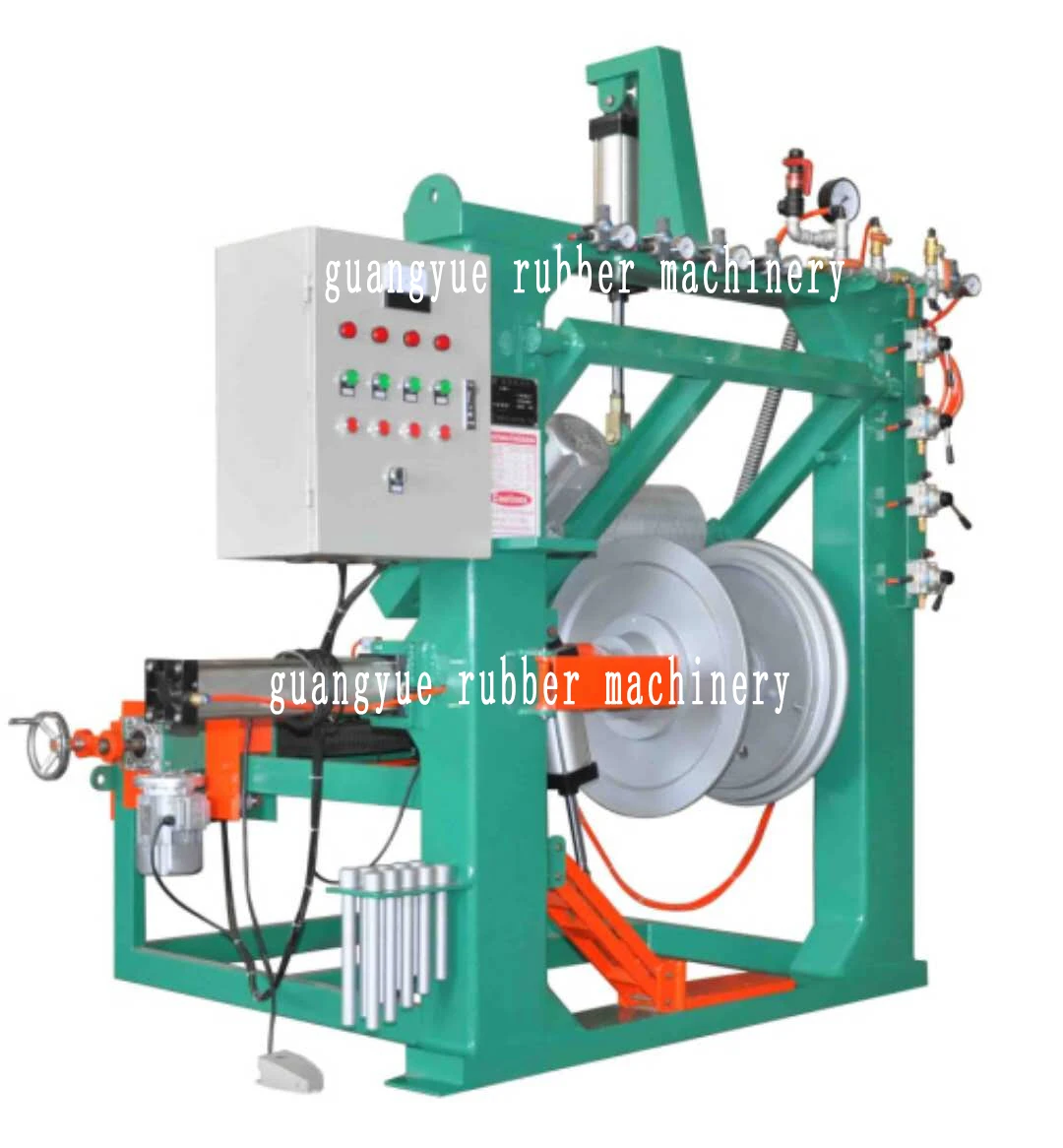 Old Waste Tyre Builder Machine Cold Tire Retreading Plant Tire Building Machine